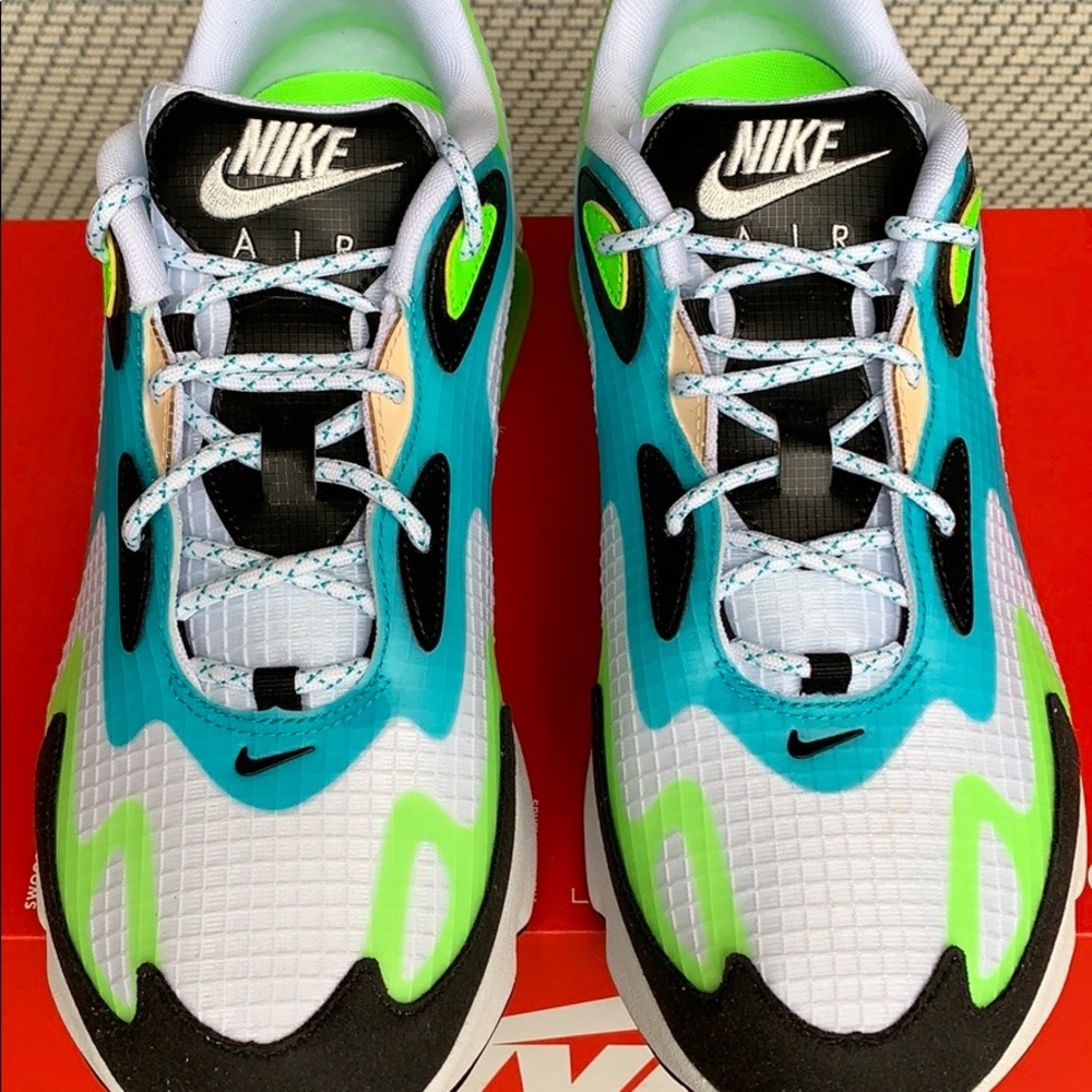 • NIKE AIR MAX 200 SE white/black-electric green M - Picture 14 of 16
